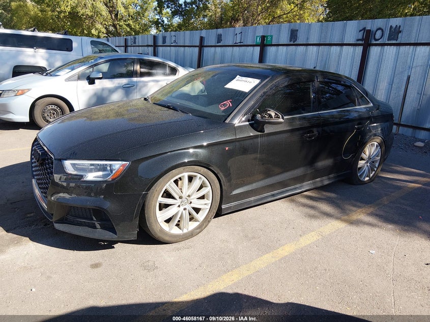 2018 Audi A3 VIN WAUJ8GFF2J1080797 IAAI salvage auction — REAR END, Wait Title, sold $5,000 on 2026-10-05 (photo 2)