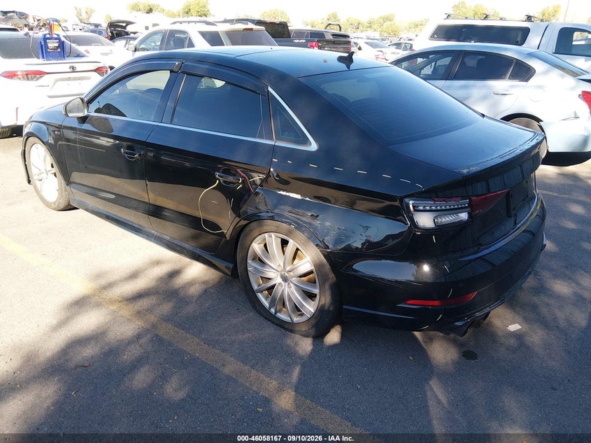 2018 Audi A3 VIN WAUJ8GFF2J1080797 IAAI salvage auction — REAR END, Wait Title, sold $5,000 on 2026-10-05 (photo 3)