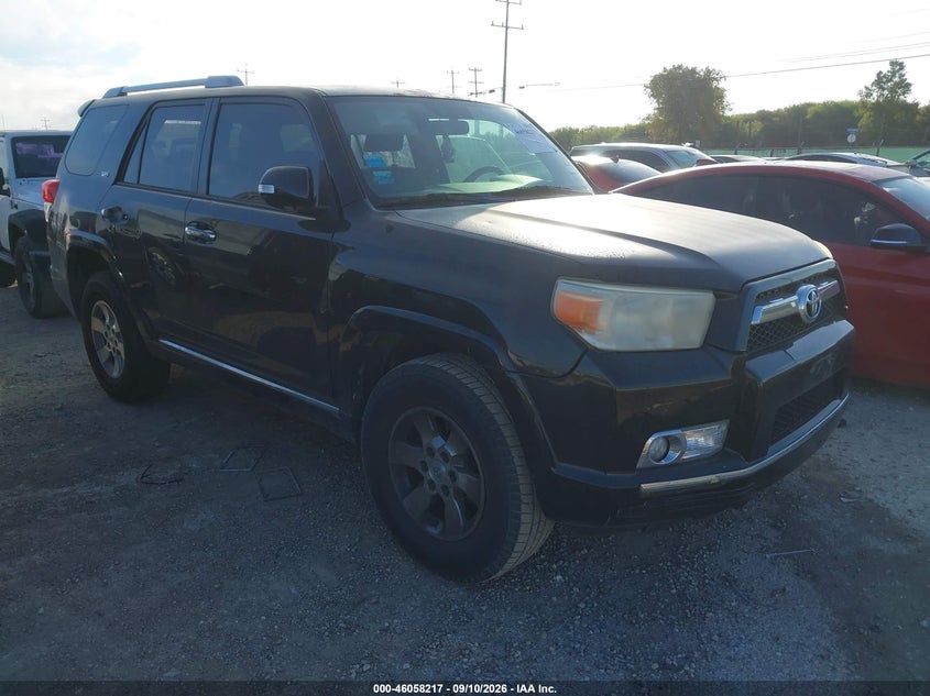 2012 Toyota 4runner VIN JTEZU5JR0C5040832 IAAI salvage auction — REPOSSESSION, Original (Texas), sold $6,150 on 2026-10-05 (photo 1)