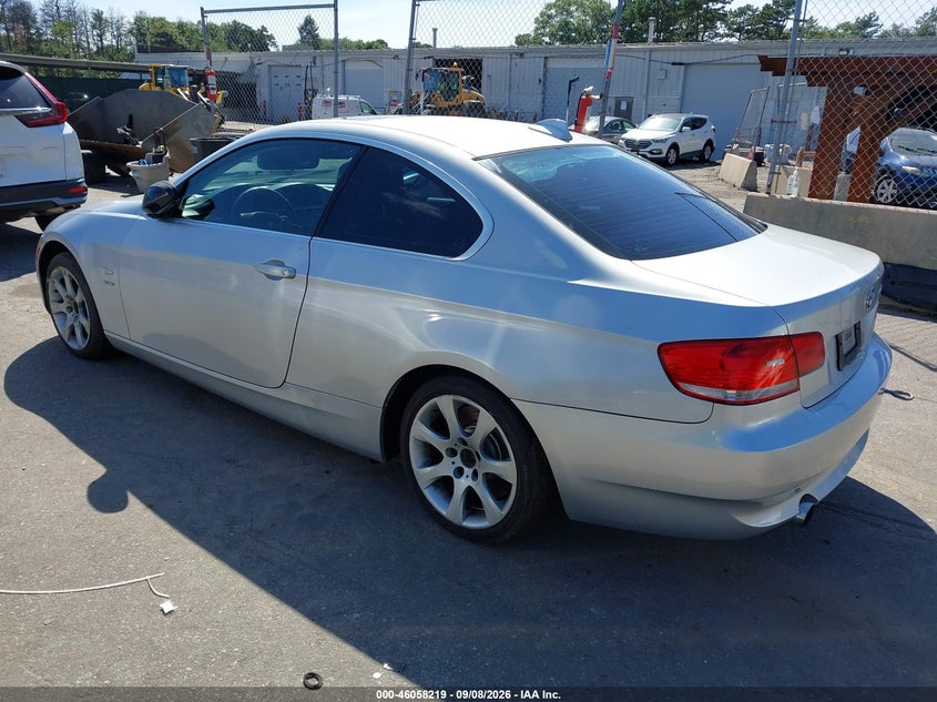 2009 BMW 3 series VIN WBAWC73509E270036 IAAI salvage auction — WATER/FLOOD, Mv-907A (New York), sold $25 on 2026-10-05 (photo 3)