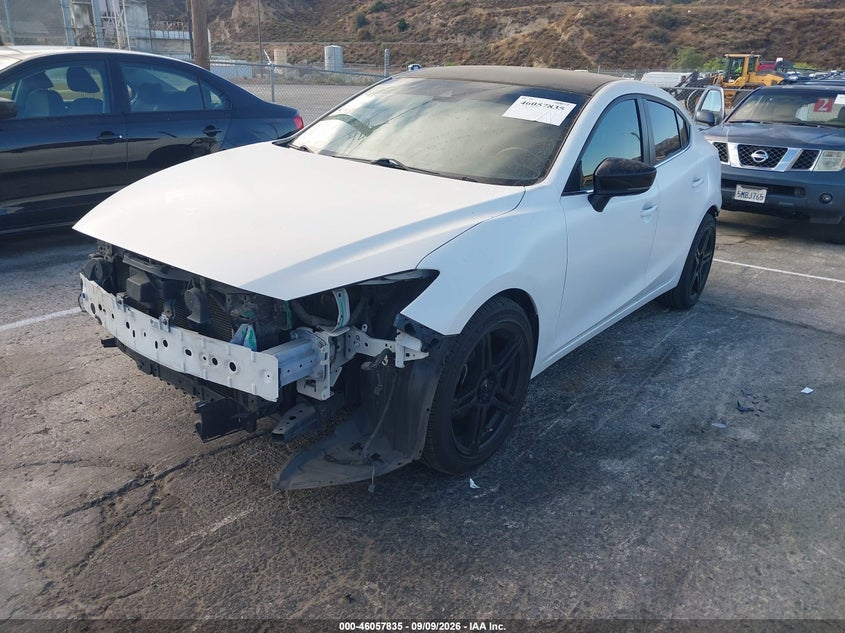 2017 Mazda 3 VIN JM1BN1V72H1119289 IAAI salvage auction — FRONT & REAR, Wait Title, sold $2,125 on 2026-10-08 (photo 2)