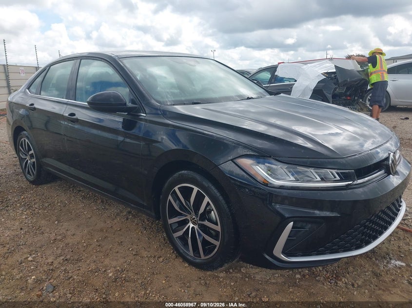 2025 Volkswagen Jetta VIN 3VW7X7BU0SM042992 — IAAI salvage auction photo
