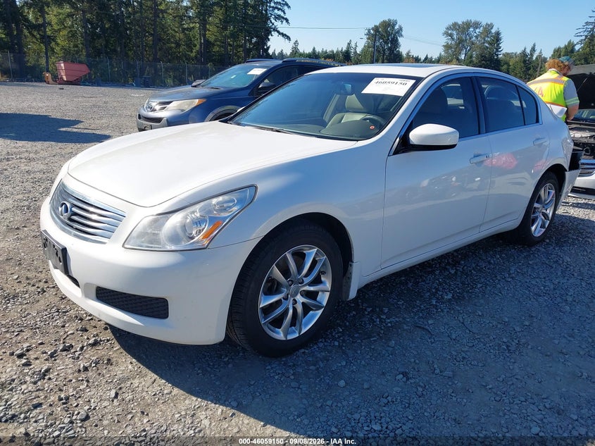 2009 Infiniti G VIN JNKCV61F99M365141 IAAI salvage auction — REAR END, Bill Of Sale (Washington), sold $0 on 2026-10-01 (photo 2)