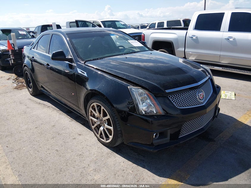 2012 Cadillac CTS-V VIN 1G6DV5EP3C0108142 — IAAI salvage auction photo