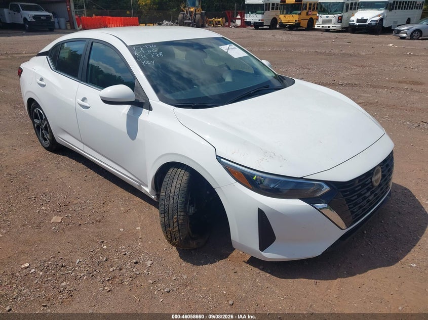 2025 Nissan Sentra VIN 3N1AB8CV3SY244855 — IAAI salvage auction photo