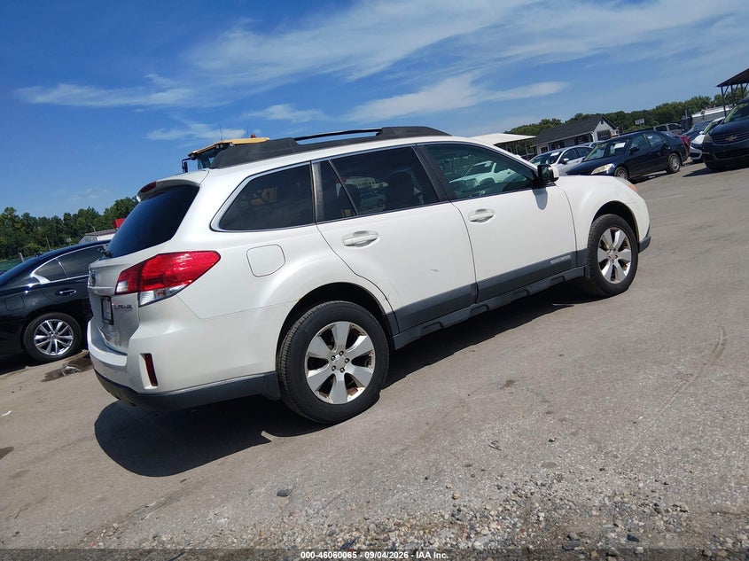 2010 Subaru Outback VIN 4S4BRCLC5A3350581 IAAI salvage auction — NORMAL WEAR, Clear (Maryland), sold $0 on 2026-09-15 (photo 4)