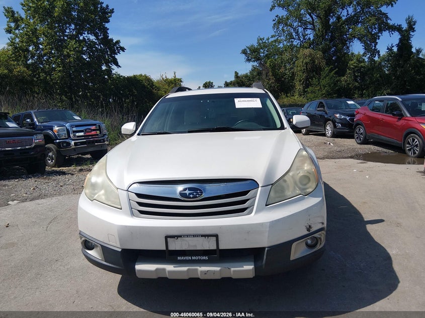 2010 Subaru Outback VIN 4S4BRCLC5A3350581 IAAI salvage auction — NORMAL WEAR, Clear (Maryland), sold $0 on 2026-09-15 (photo 6)
