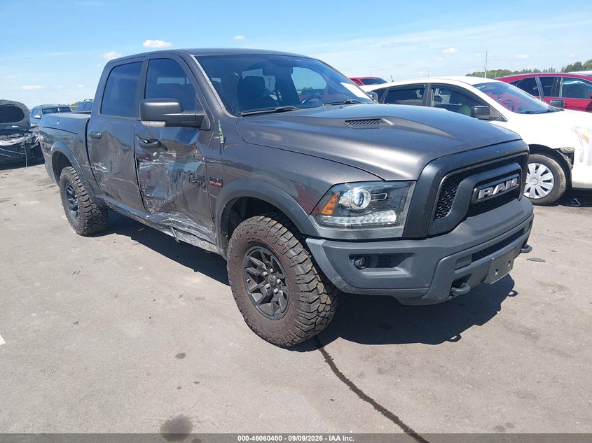 2018 Ram 1500 VIN 1C6RR7YT9JS151873 IAAI salvage auction — SIDE, Wait Title, sold $6,500 on 2026-10-09 (photo 1)
