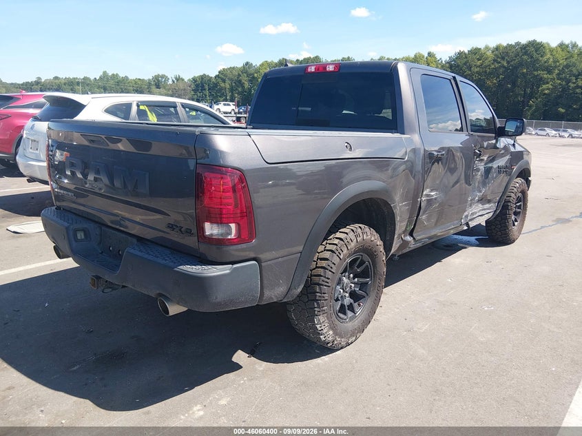 2018 Ram 1500 VIN 1C6RR7YT9JS151873 IAAI salvage auction — SIDE, Wait Title, sold $6,500 on 2026-10-09 (photo 4)