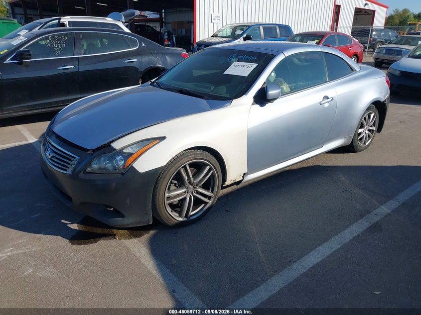 2011 Infiniti G37 VIN JN1CV6FE8BM953736 IAAI salvage auction — NORMAL WEAR, Clear (Tennessee), sold $0 on 2026-10-01 (photo 2)