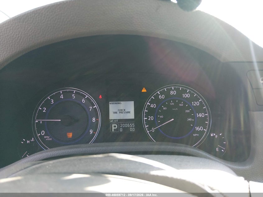2011 Infiniti G37 VIN JN1CV6FE8BM953736 IAAI salvage auction — NORMAL WEAR, Clear (Tennessee), sold $0 on 2026-10-01 (photo 7)