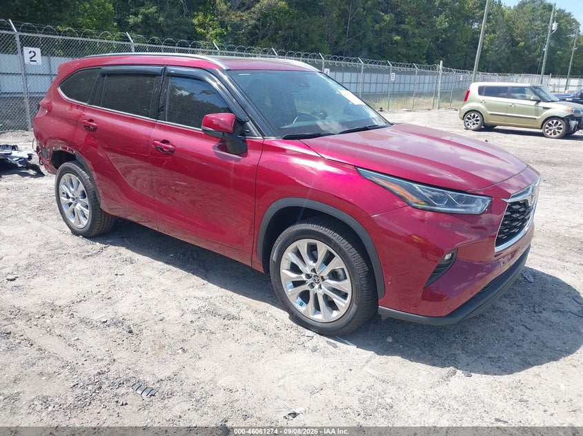2023 Toyota Highlander VIN 5TDKDRAH0PS016907 — IAAI salvage auction photo