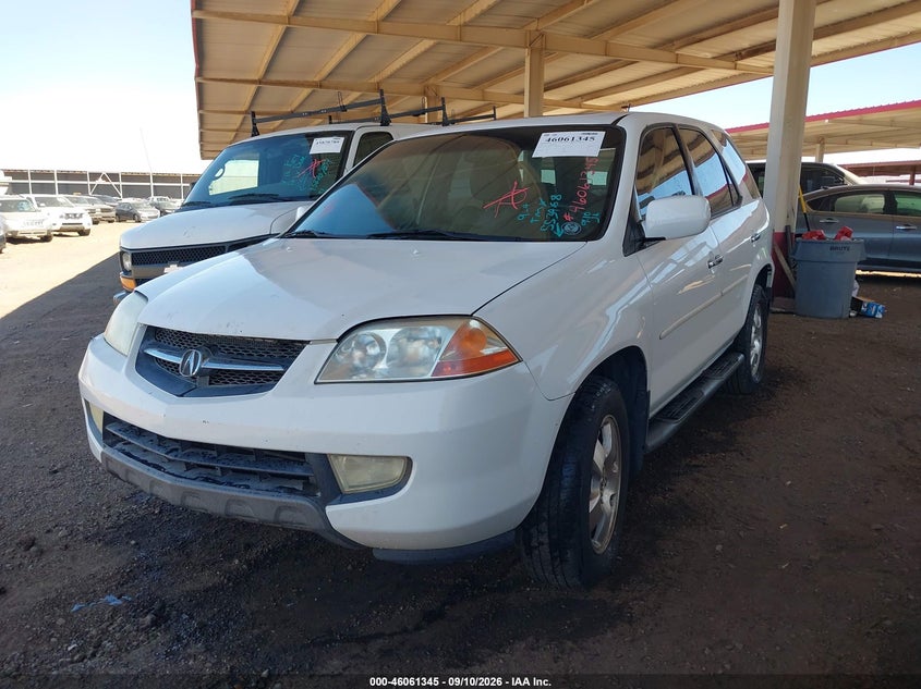 2003 Acura Mdx VIN 2HNYD18203H553468 IAAI salvage auction — NORMAL WEAR, Clear (Arizona), sold $0 on 2026-10-01 (photo 2)