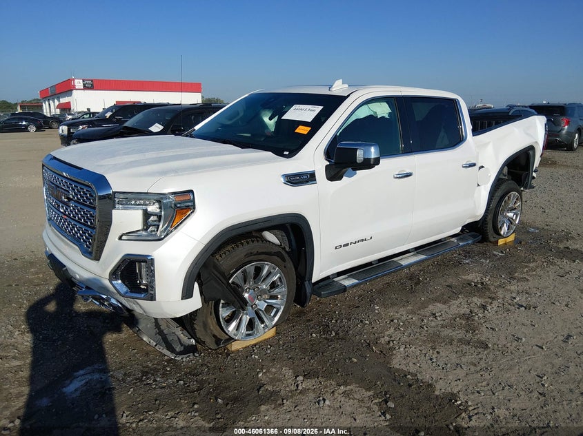 2021 Gmc SIERRA VIN 1GTU9FED2MZ248452 IAAI salvage auction — FRONT & REAR, Salvage Title, sold $5,200 on 2026-10-15 (photo 2)