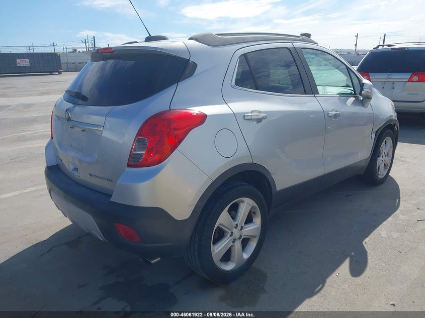 2015 Buick Encore VIN KL4CJBSB2FB040379 IAAI salvage auction — NORMAL WEAR, Clear - Dealer Only (California), sold $1,000 on 2026-09-20 (photo 4)