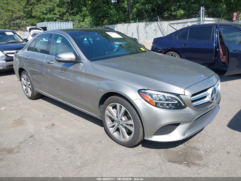 2019 Mercedes-Benz C-klasse VIN WDDWF8EB4KR482560 — IAAI salvage auction photo