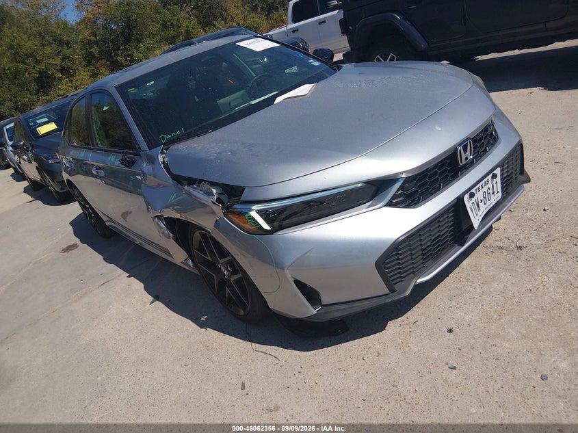 2026 Honda Civic VIN 2HGFE4F85TH350774 IAAI salvage auction — NORMAL WEAR, Enterprise Vehicles Clear Only (Texas), sold $25,200 on 2026-09-14 (photo 1)
