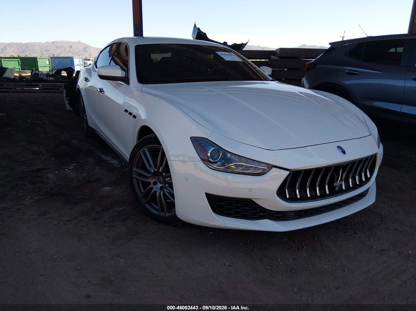 2018 Maserati Ghibli VIN ZAM57YSA0J1299955 — IAAI salvage auction photo
