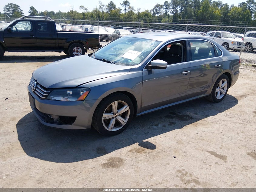 2013 Volkswagen Passat VIN 1VWBP7A32DC097161 IAAI salvage auction — Normal Wear & Tear, Clear, sold $800 on 2026-09-25 (photo 2)