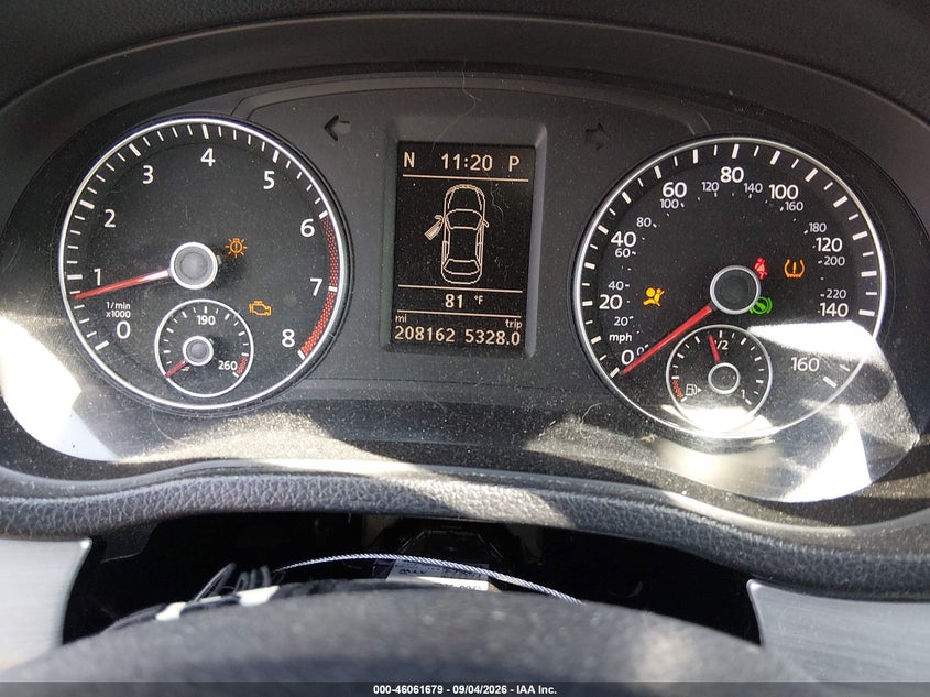 2013 Volkswagen Passat VIN 1VWBP7A32DC097161 IAAI salvage auction — Normal Wear & Tear, Clear, sold $800 on 2026-09-25 (photo 7)