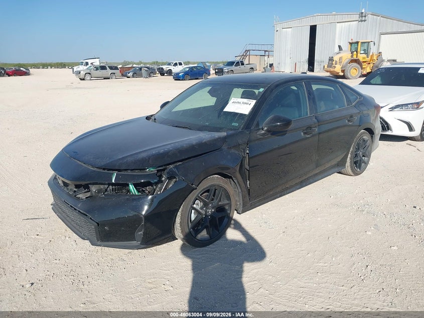 2026 Honda Civic VIN 2HGFE2F50TH559690 IAAI salvage auction — LEFT FRONT, Enterprise Vehicles Clear Only (Arizona), sold $20,450 on 2026-09-15 (photo 2)