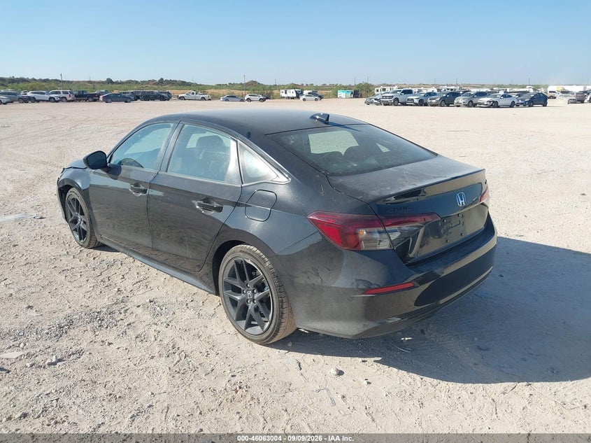 2026 Honda Civic VIN 2HGFE2F50TH559690 IAAI salvage auction — LEFT FRONT, Enterprise Vehicles Clear Only (Arizona), sold $20,450 on 2026-09-15 (photo 3)