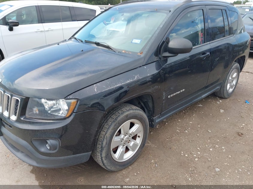 2014 Jeep Compass VIN 1C4NJCBA6ED777681 IAAI salvage auction — NORMAL WEAR, Wait Title, sold $975 on 2026-09-11 (photo 6)