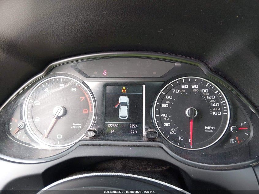 2013 Audi Q5 VIN WA1LFAFPXDA042708 IAAI salvage auction — LEFT SIDE, Salvage (Iowa), sold $25 on 2026-10-26 (photo 7)