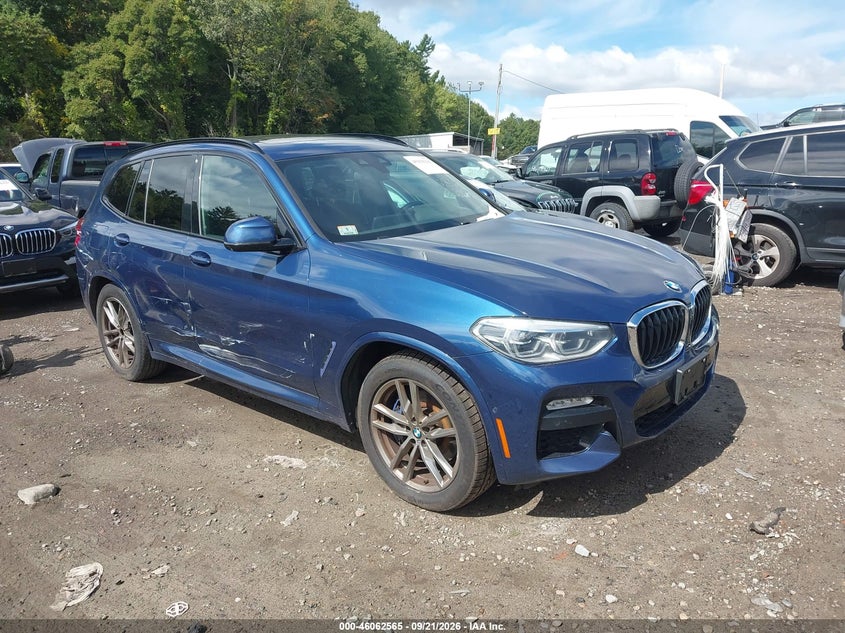 2019 BMW X3 VIN 5UXTR9C57KLR05009 — IAAI salvage auction photo