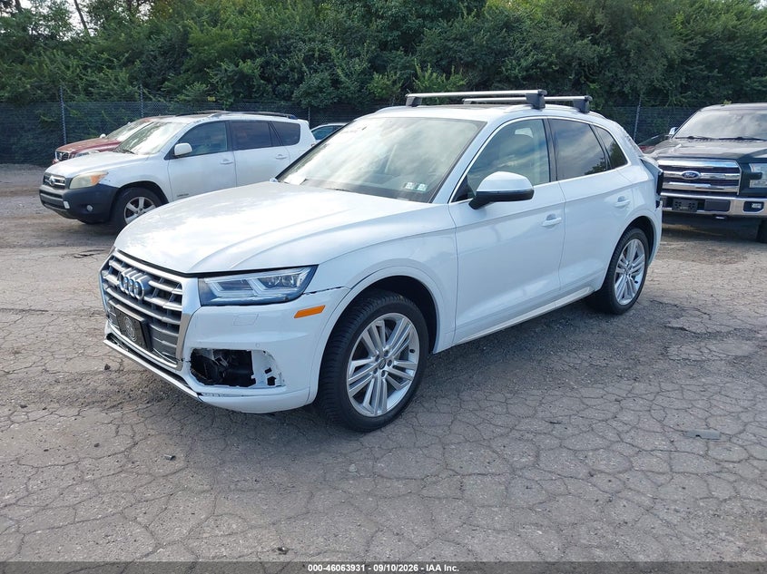 2019 Audi Q5 VIN WA1BNAFY5K2076148 IAAI salvage auction — REAR END, Salvage (Pennsylvania), sold $0 on 2026-09-26 (photo 2)