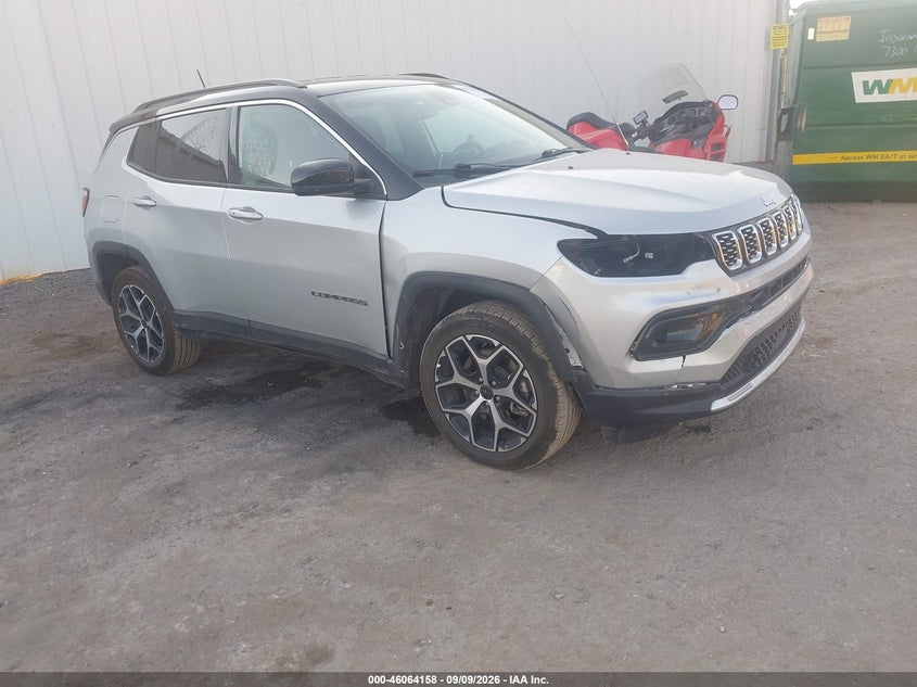 2025 Jeep Compass VIN 3C4NJDCN6ST605857 — IAAI salvage auction photo
