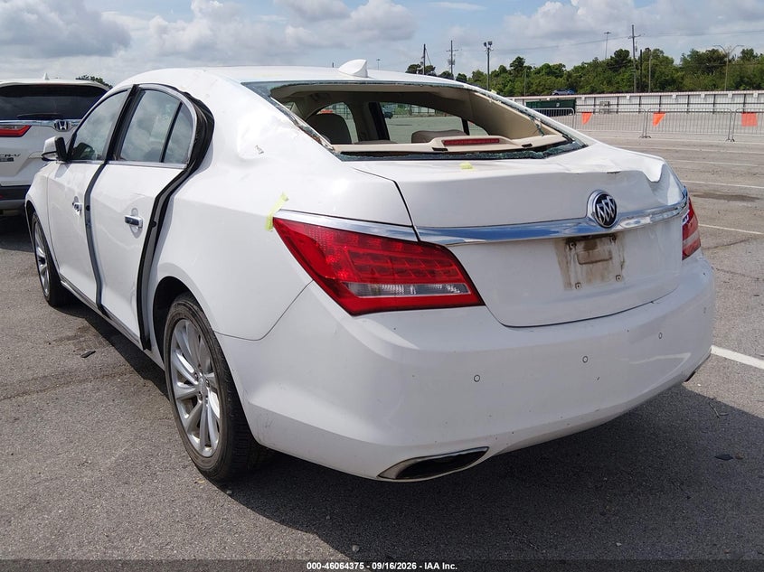 2016 Buick Lacrosse VIN 1G4GB5G38GF174102 IAAI salvage auction — VANDALISM, Salvage (Louisiana), sold $1,950 on 2026-10-03 (photo 3)