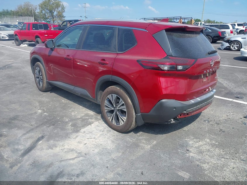 2023 Nissan Rogue VIN 5N1BT3BA6PC780727 IAAI salvage auction — REAR END, Salvage (Tennessee), sold $6,350 on 2026-10-01 (photo 3)