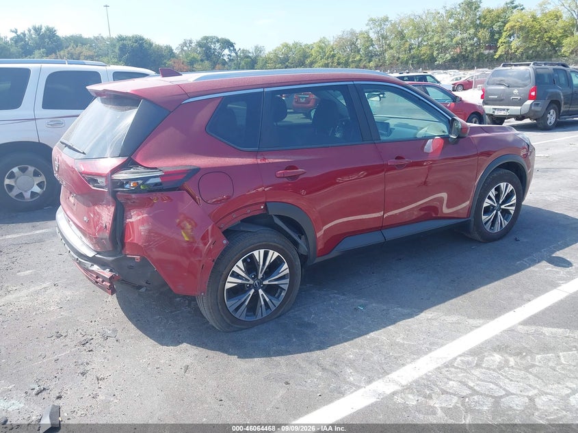 2023 Nissan Rogue VIN 5N1BT3BA6PC780727 IAAI salvage auction — REAR END, Salvage (Tennessee), sold $6,350 on 2026-10-01 (photo 4)