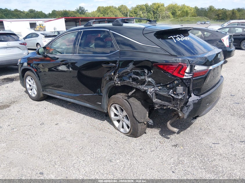 2016 Lexus Rx VIN 2T2BZMCA2GC017226 IAAI salvage auction — REAR END, Salvage - Greater Than 75% (Maryland), sold $10,500 on 2026-10-12 (photo 3)
