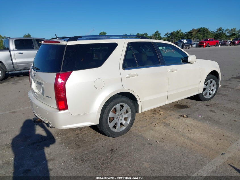 2008 Cadillac Srx VIN 1GYEE637580155877 IAAI salvage auction — FRONT END, Clear (Indiana), sold $950 on 2026-10-07 (photo 4)