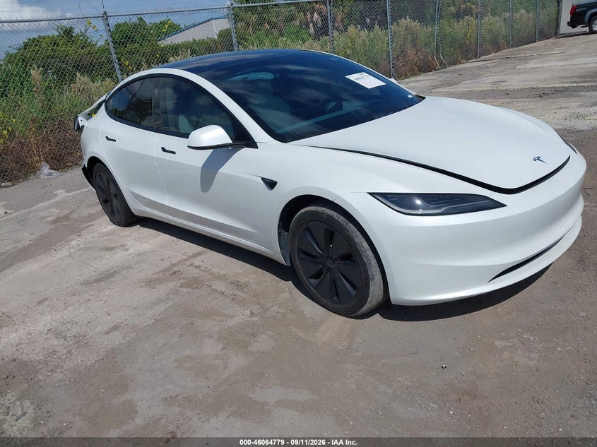 2024 Tesla Model 3 VIN 5YJ3E1EA8RF831914 — IAAI salvage auction photo