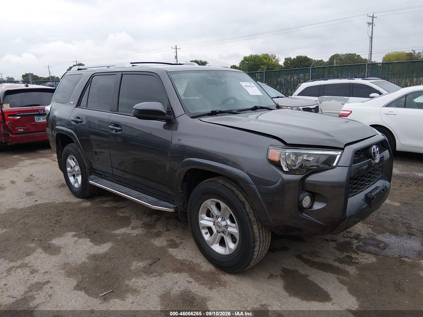 2016 Toyota 4runner VIN JTEZU5JR8G5139789 — IAAI salvage auction photo