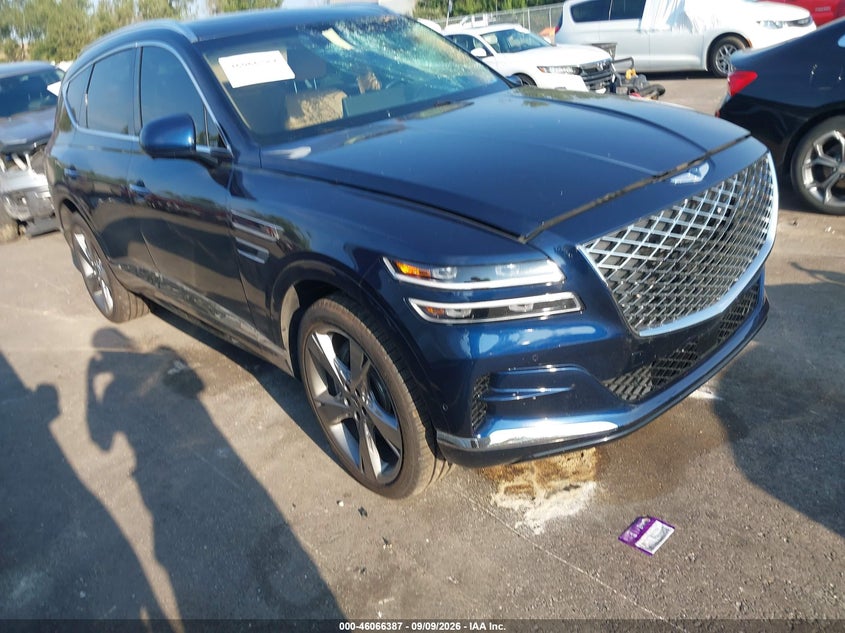 2023 Genesis Gv80 VIN KMUHBDSB9PU112380 — IAAI salvage auction photo