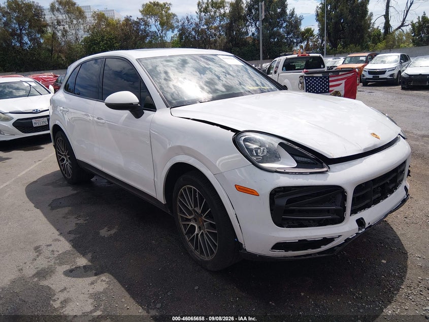 2023 Porsche Cayenne VIN WP1AA2AY9PDA04499 — IAAI salvage auction photo