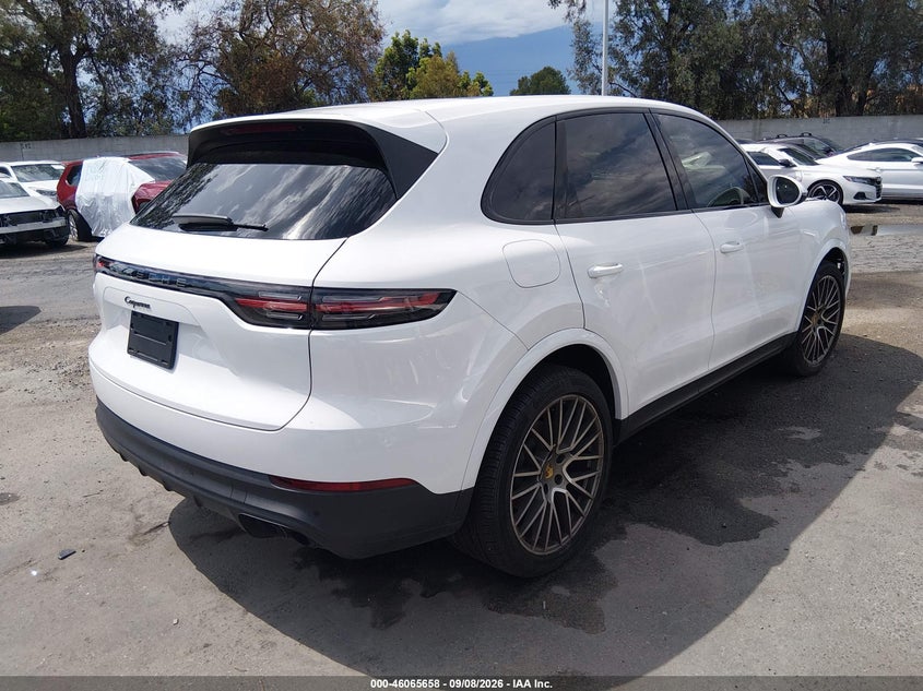 2023 Porsche Cayenne VIN WP1AA2AY9PDA04499 IAAI salvage auction — FRONT END, Salvage (California), sold $19,950 on 2026-09-14 (photo 4)