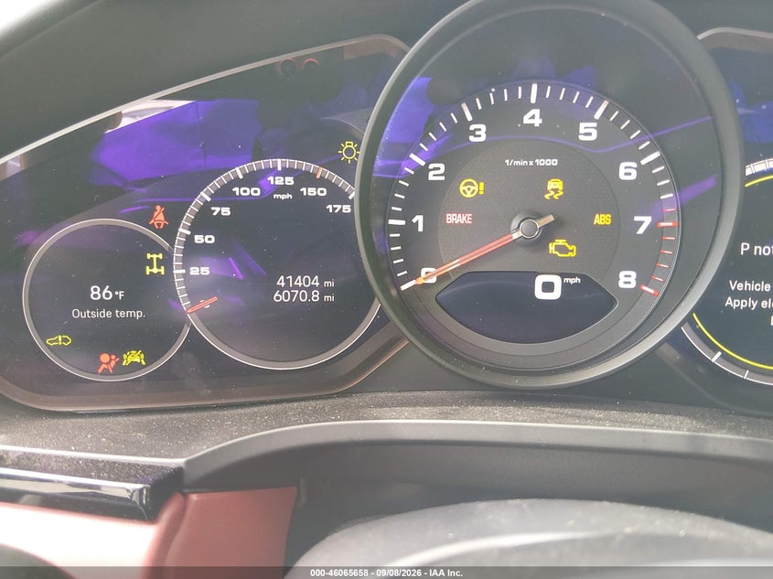 2023 Porsche Cayenne VIN WP1AA2AY9PDA04499 IAAI salvage auction — FRONT END, Salvage (California), sold $19,950 on 2026-09-14 (photo 7)