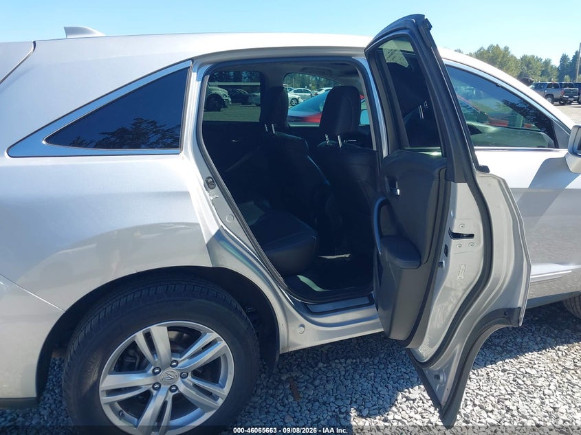 2013 Acura Rdx VIN 5J8TB3H52DL006221 IAAI salvage auction — REAR END, Bill Of Sale (Washington), sold $25 on 2026-09-27 (photo 8)