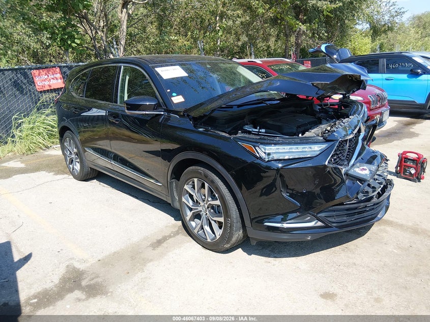 2024 Acura Mdx VIN 5J8YE1H4XRL009089 — IAAI salvage auction photo