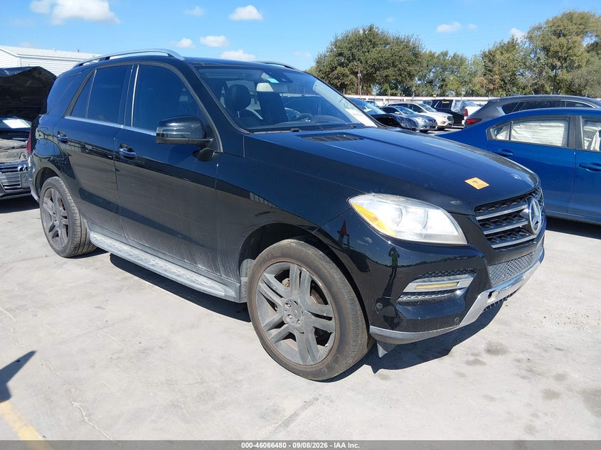 2015 Mercedes-benz M-klasse VIN 4JGDA5HBXFA583001 — IAAI salvage auction photo