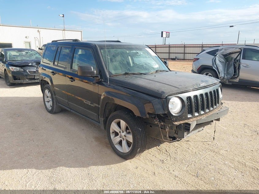 2017 Jeep Liberty (patriot) VIN 1C4NJPFB0HD184185 IAAI salvage auction — FRONT END, Original (Texas), sold $425 on 2026-09-28 (photo 1)