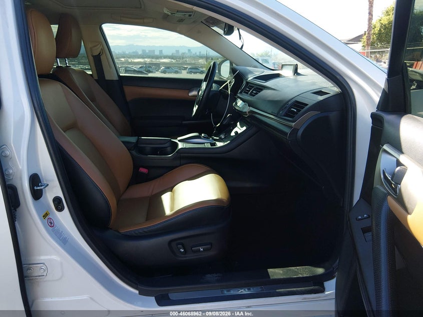 2014 Lexus Ct VIN JTHKD5BH5E2199084 IAAI salvage auction — FRONT END, Salvage (Nevada), sold $3,950 on 2026-09-27 (photo 5)