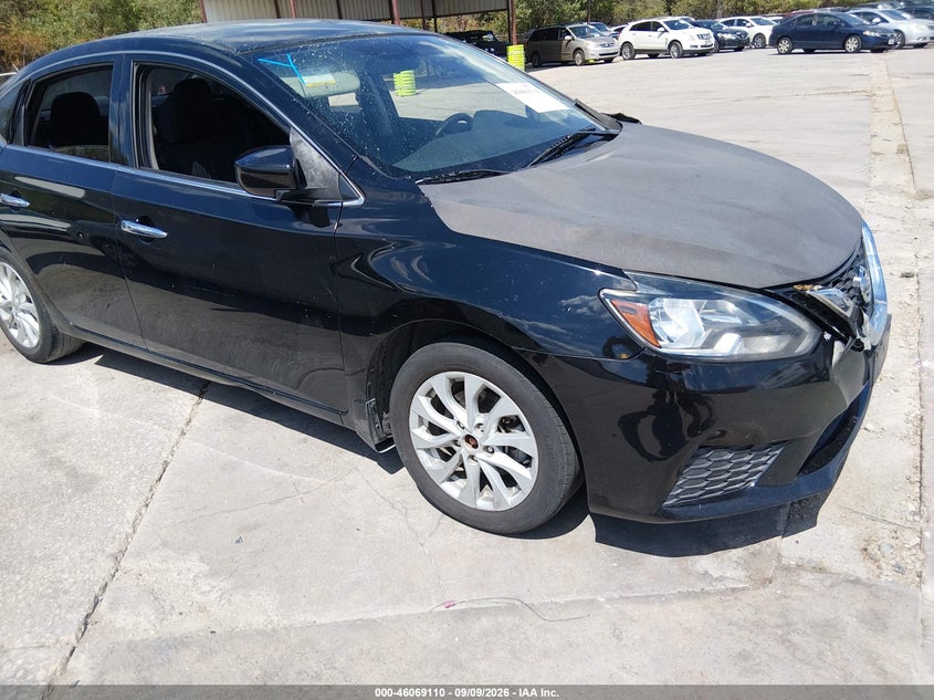 2018 Nissan Sentra VIN 3N1AB7AP6JY305516 IAAI salvage auction — NORMAL WEAR, Original (Texas), sold $0 on 2026-09-30 (photo 1)