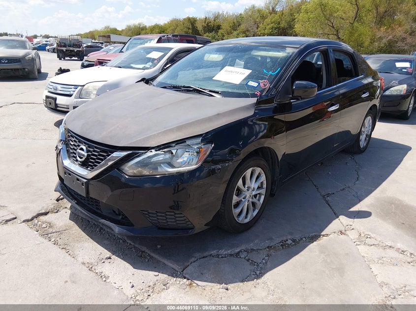 2018 Nissan Sentra VIN 3N1AB7AP6JY305516 IAAI salvage auction — NORMAL WEAR, Original (Texas), sold $0 on 2026-09-30 (photo 2)
