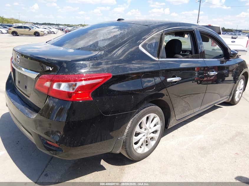 2018 Nissan Sentra VIN 3N1AB7AP6JY305516 IAAI salvage auction — NORMAL WEAR, Original (Texas), sold $0 on 2026-09-30 (photo 4)